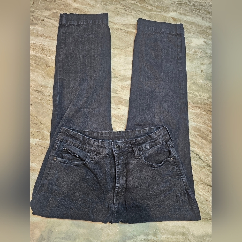 NYDJ Lift Tuck Jeans Black Rhinestone Pocket Denim | Slimming Lift Technology 6